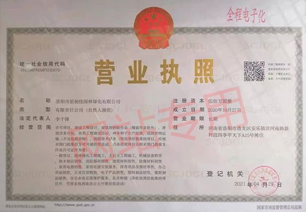 营业执照